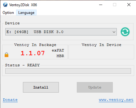Содержимое Ventoy